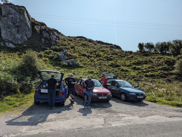 Lunch stop at Badachro